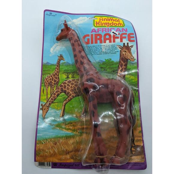 Giraffe Toy 16" - Imperial Toy 1987 - Picture 1 of 2